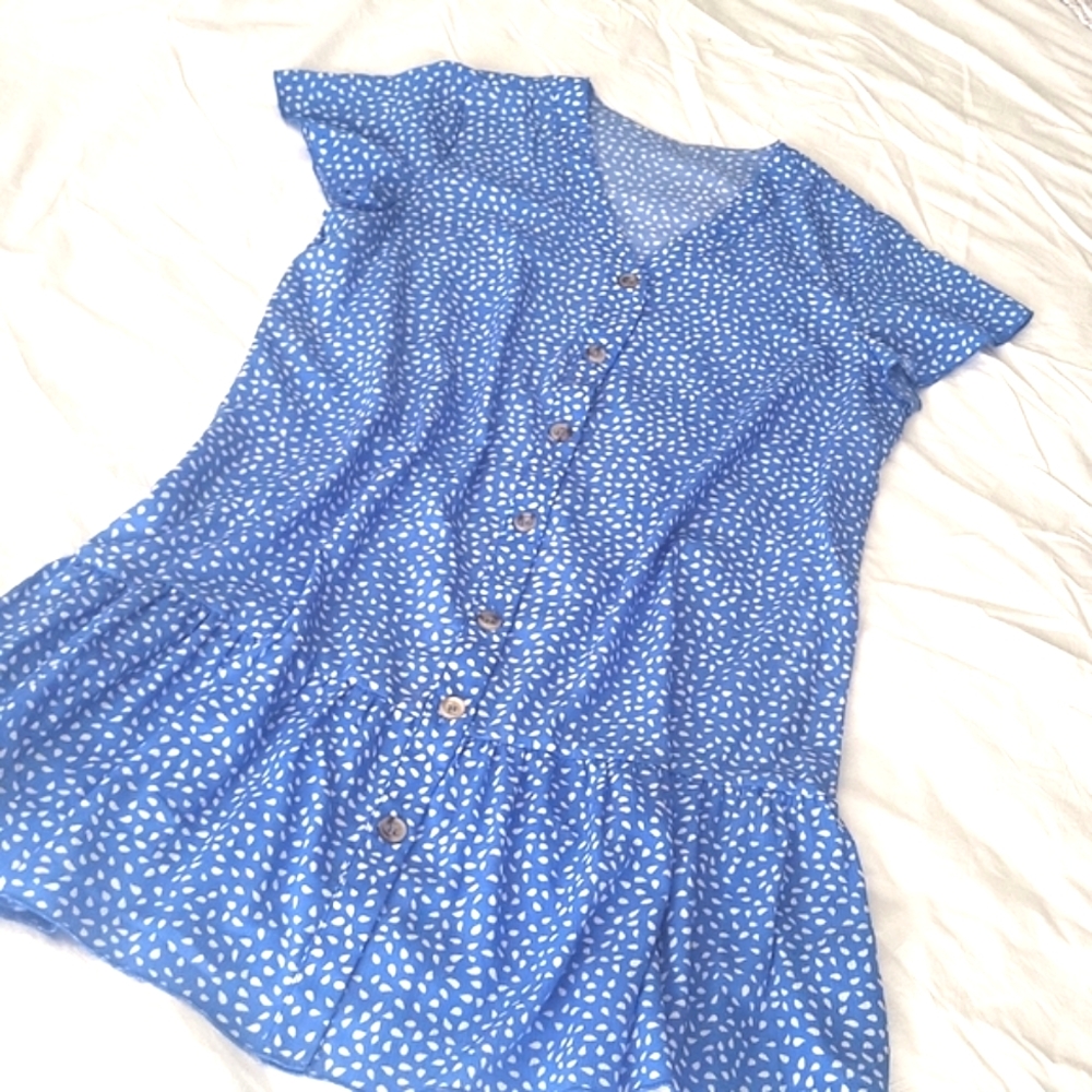 Short Sleeve Midi Dress